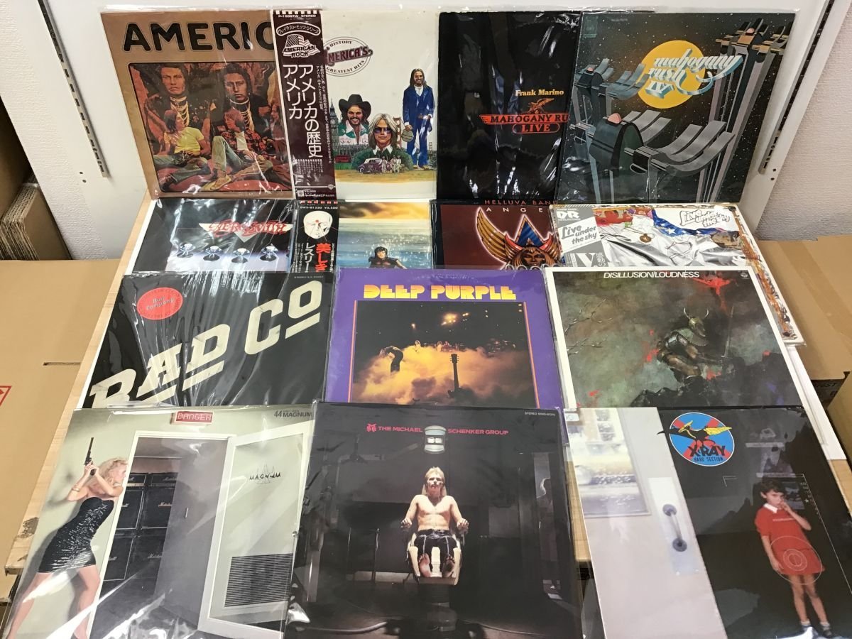 LP ハードロック メタル レコード まとめ ウィッシュボーンアッシュ ディープパープル 帯付含 34点セット [1053ST]_画像2