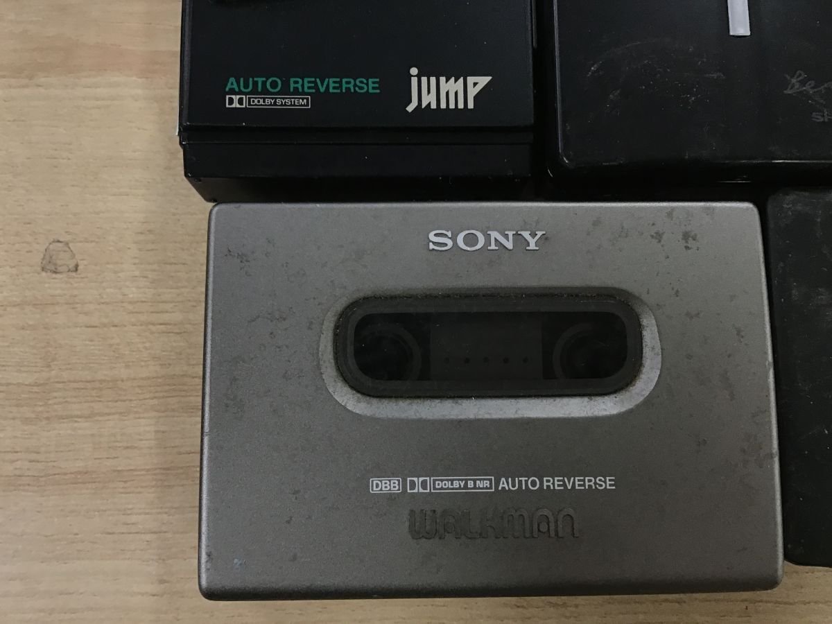 SONY SANYO WM-172 CP-J7 RXSA250 Panasonic MR-02他 Jump ソニー walkman カセットプレーヤー ウォークマン 5点セット◆ジャンク品[2085W]_画像4