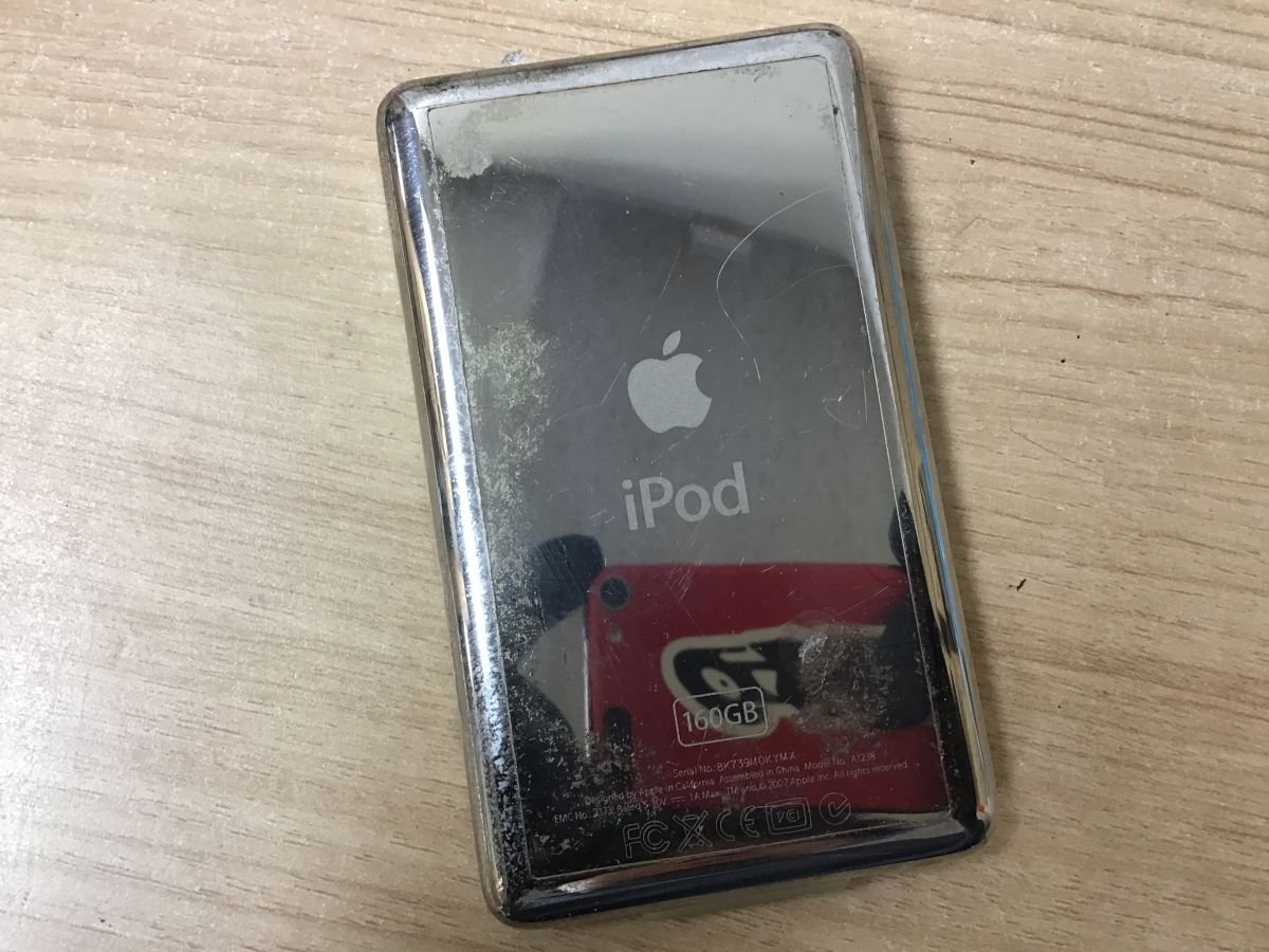 APPLE A1238 iPod classic 160GB◆ジャンク品 [2442W]_画像2