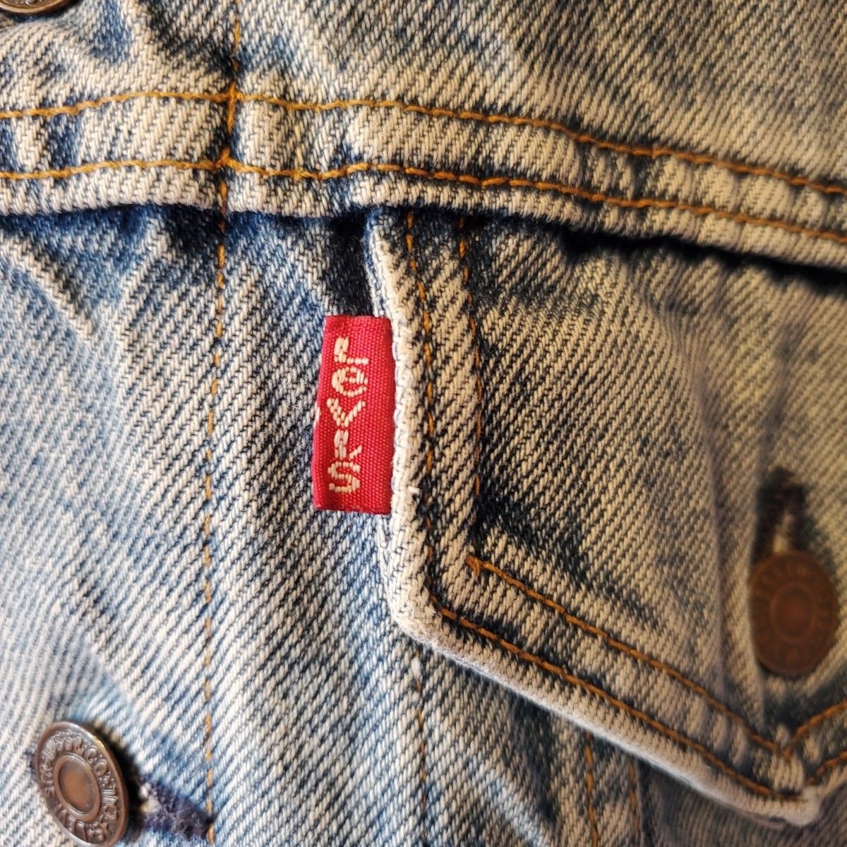 ※購入前要在庫確認※【雰囲気抜群！！】90s Levi's 70505 USA製 デニムジャケット