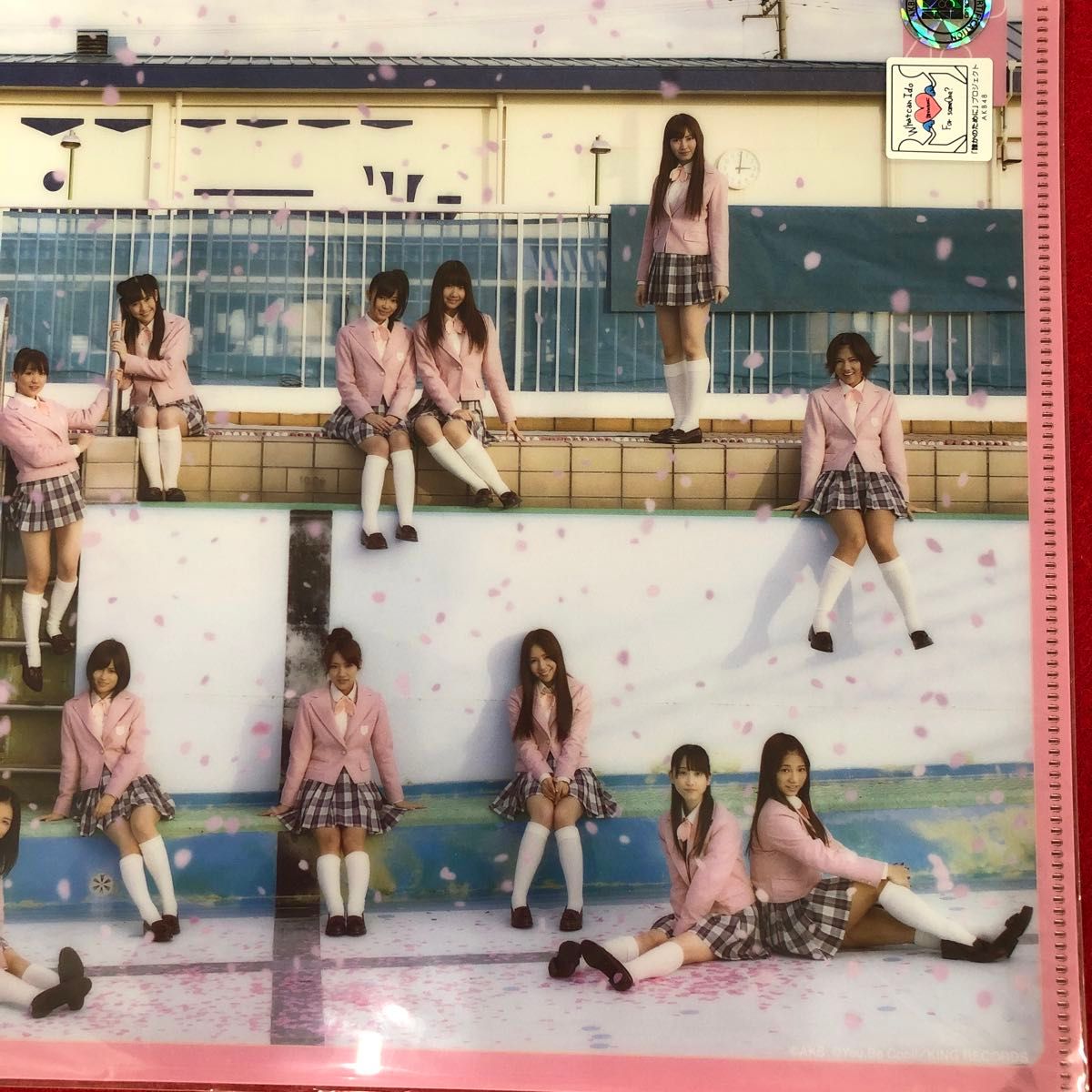 AKB48 クリアファイル&カフェショップ　コースターファイル【未開封、未使用】