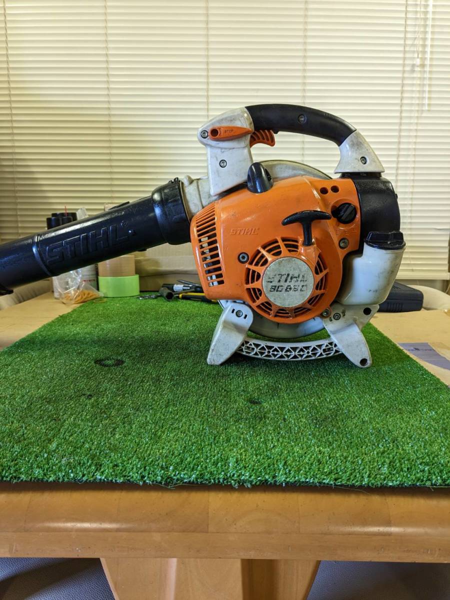 スチール　STIHL　ブロワ　ブロワー　BG86C-E　中古　送風　エンジン　工具　庭　軽量　DIY　掃除　本体　作業　低振動　現場_画像1