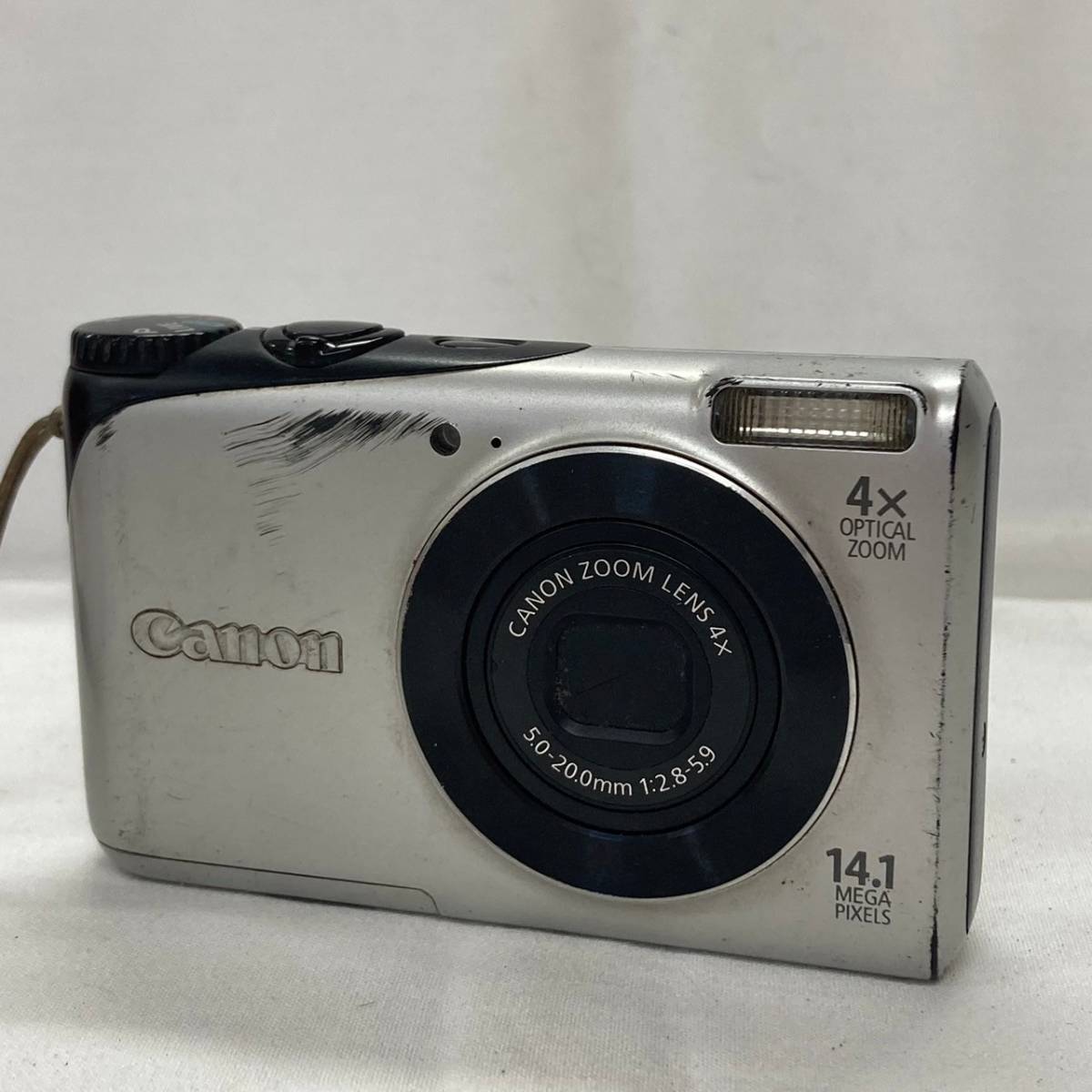 4066-2　Canon キャノン　PowerShot A2200 50-20mm 1:2.8-5.9 コンパクトデジタルカメラ_画像1