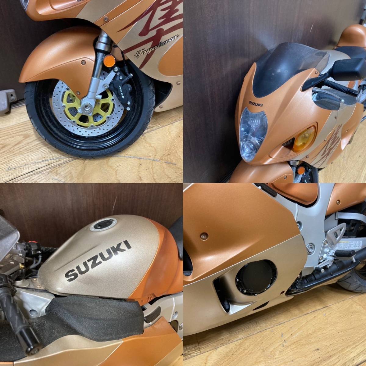 4207-2　SUZUKI　スズキ　GSX1300R ハヤブサ 隼　オートバイ　玩具_画像4