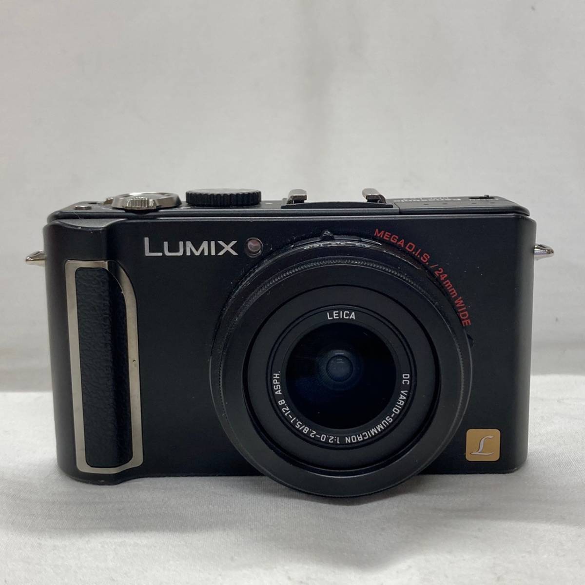 4242-3横　Panasonic　パナソニック　LUMIX　ルミックス　DMC-LX3　コンパクトデジタルカメラ　_画像2