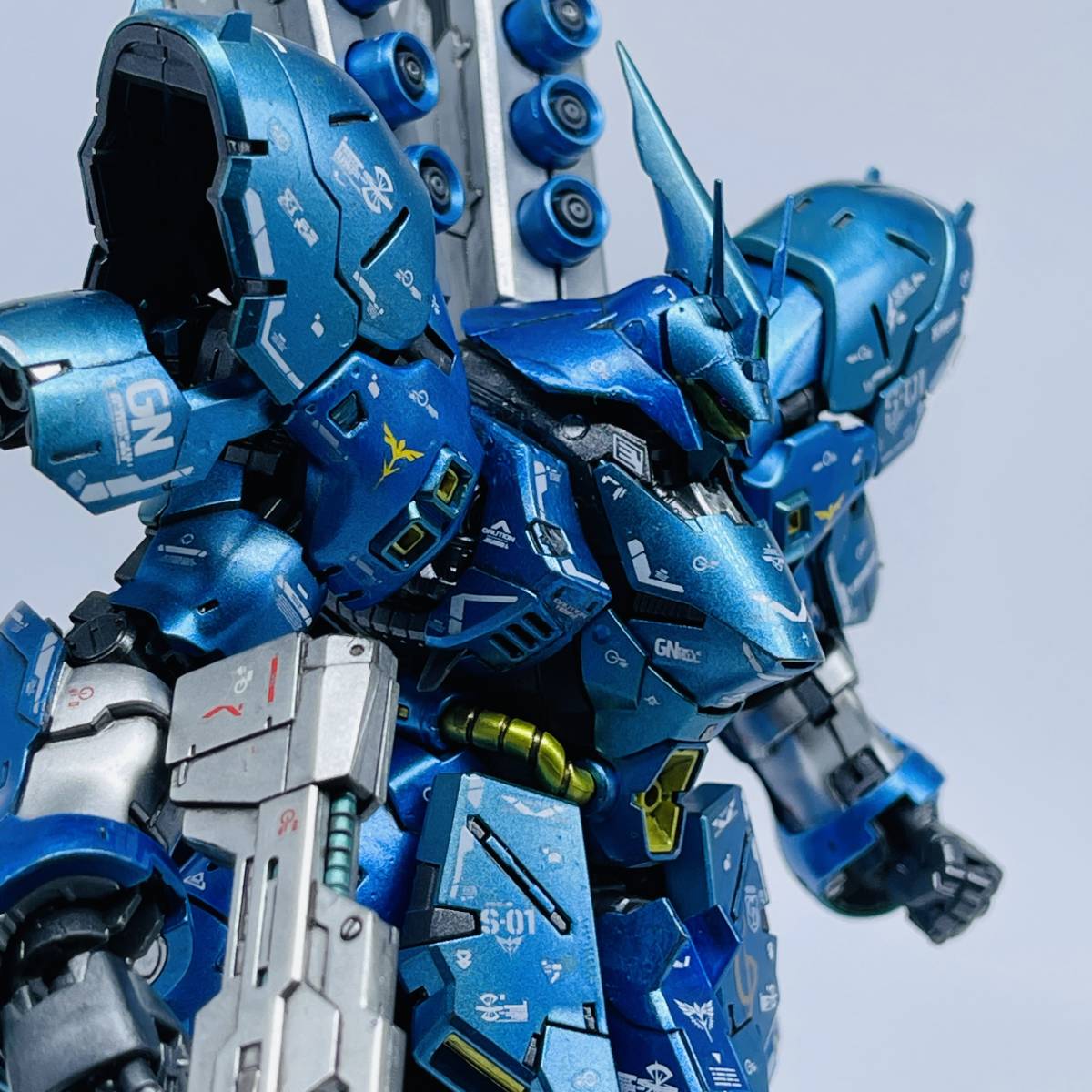 RG サザビー ブルーver Yahoo!オークション - RG 1/144 サザビー 〈メタリックブルー