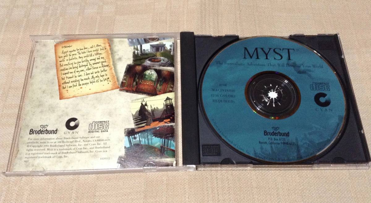 PC game [MYST/ Mist ]For Macintosh