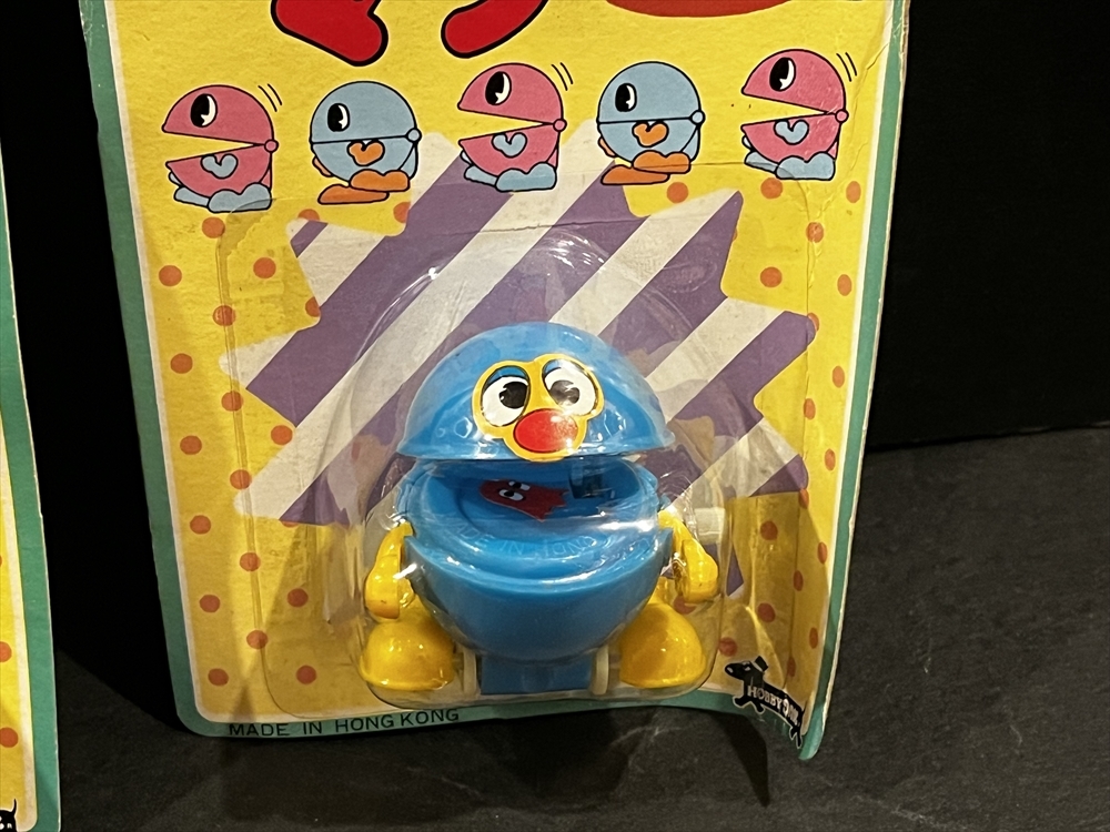 昭和 レトロ ひょうきん アクション ポップマン 2点 倉庫品 パックマン ゼンマイ_画像3