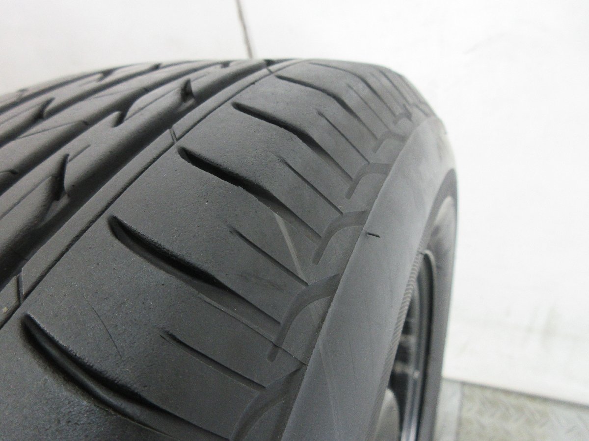 ■中古タイヤホイール■ TOPY スチールホイール 15インチ 5.5J +40 4H 100 BRIDGESTONE NEXTRY ECOPIA 185/65R15 88S S 激安 送料無料 K45の画像10