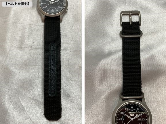 【可動品】SEIKO5 セイコーファイブ 裏スケルトン 腕時計 文字盤色:黒 自動巻 7S26-02J0　ヴィンテージ_画像5