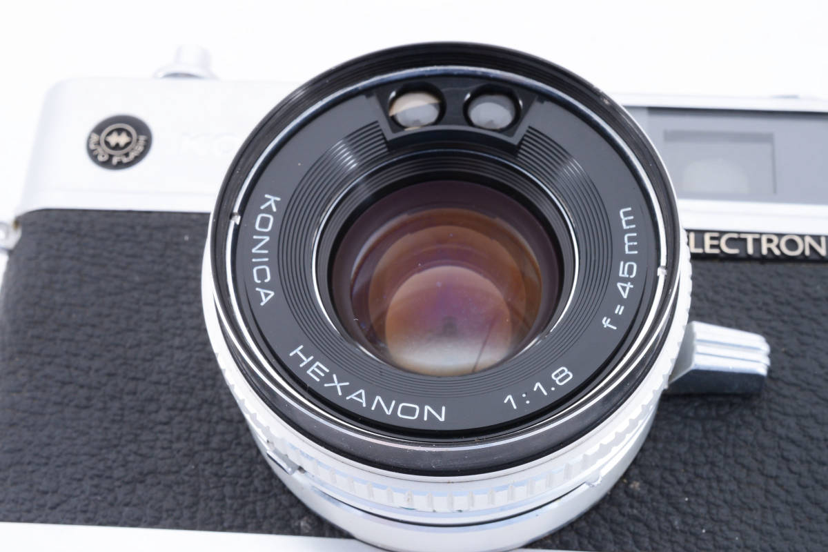 ★良品★ コニカ KONICA ELECTRON HEXANON 45mm F1.8 #0801 #1218151 #0802_画像10