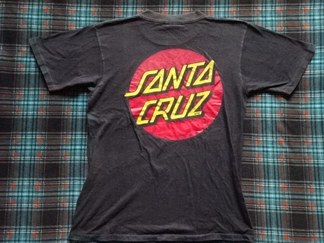 80s Santa Cruz サンタクルーズ Tシャツ SMA Santa Monica Airlines dogtown powell THRASHER zorlac bronze age OLD GHOST buttstain_画像2