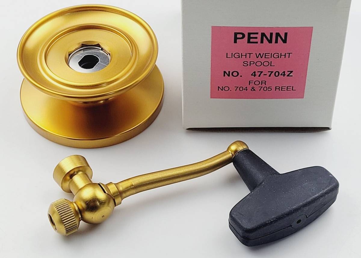 販売超高品質 Penn 704Z Spool and Power Handle Bundle- Spinfisher Reel Part 15-704Z，  47-704Z 海外 即決 - スキル、知識
