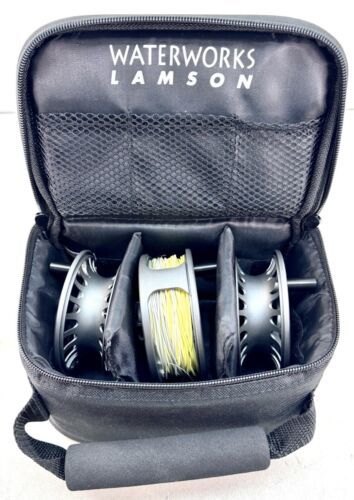 Lamson Liquid -7+ Fly Reel Smoke
