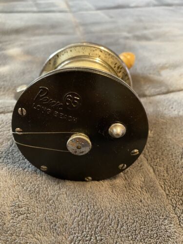 VINTAGE PENN LONG BEACH NO. 65 CONVENTIONAL FISHING REEL