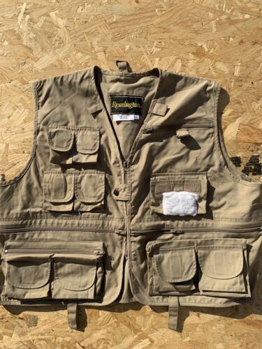 セールがオープンす Vtg Remington Fly Fishing Vest XL Extra Large