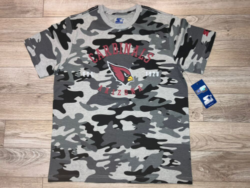 Arizona Cardinals Gray Camo Football NFL Starter Shirt Large L Men’s NEW 海外 即決_Arizona Cardinals 1