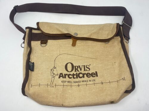 入荷処理 Vintage ORVIS ARCTICREEL Self-Cooling Creel Scotch Flax