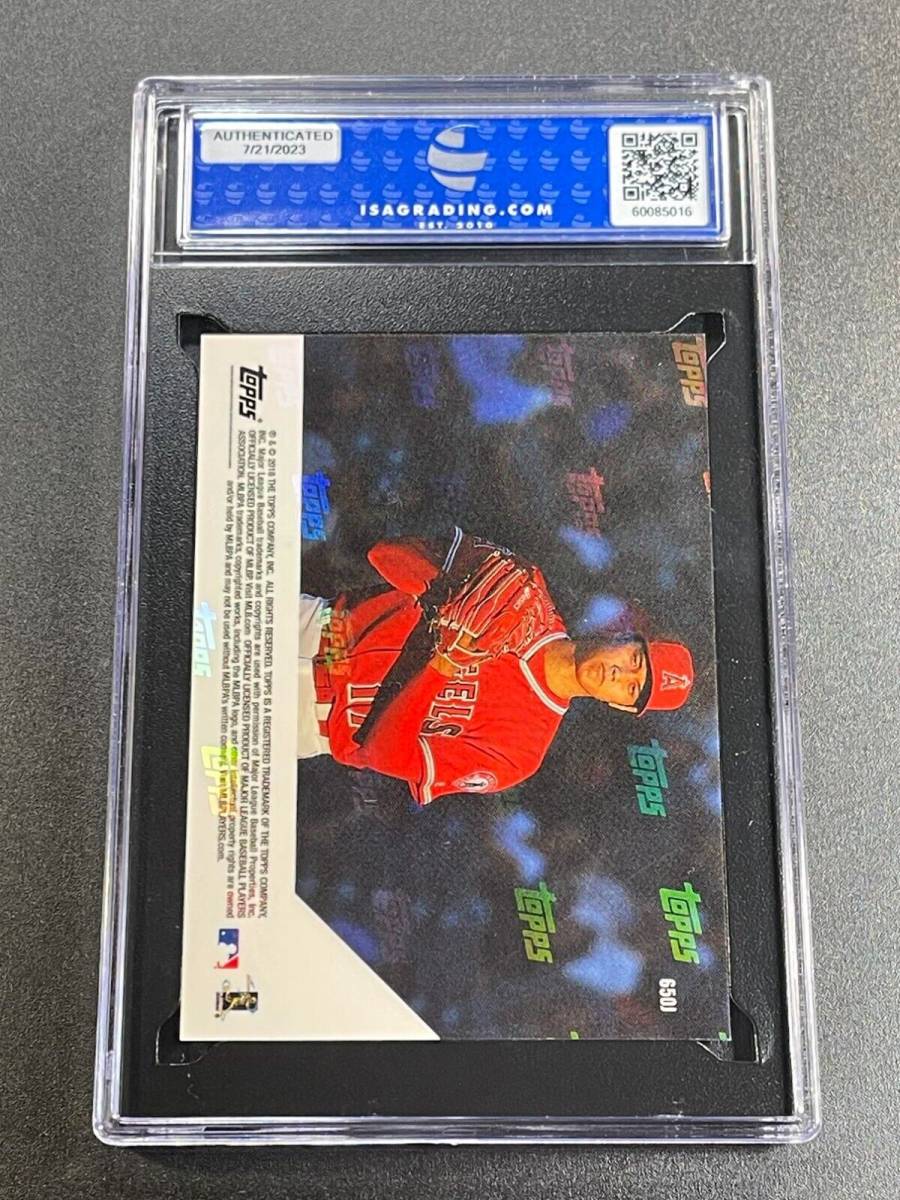 奇跡の再販！ SHOHEI 10 Angels Ohtani OHTANI Graded #03 2018 TOPPS Shohei Gem NOW  #650J