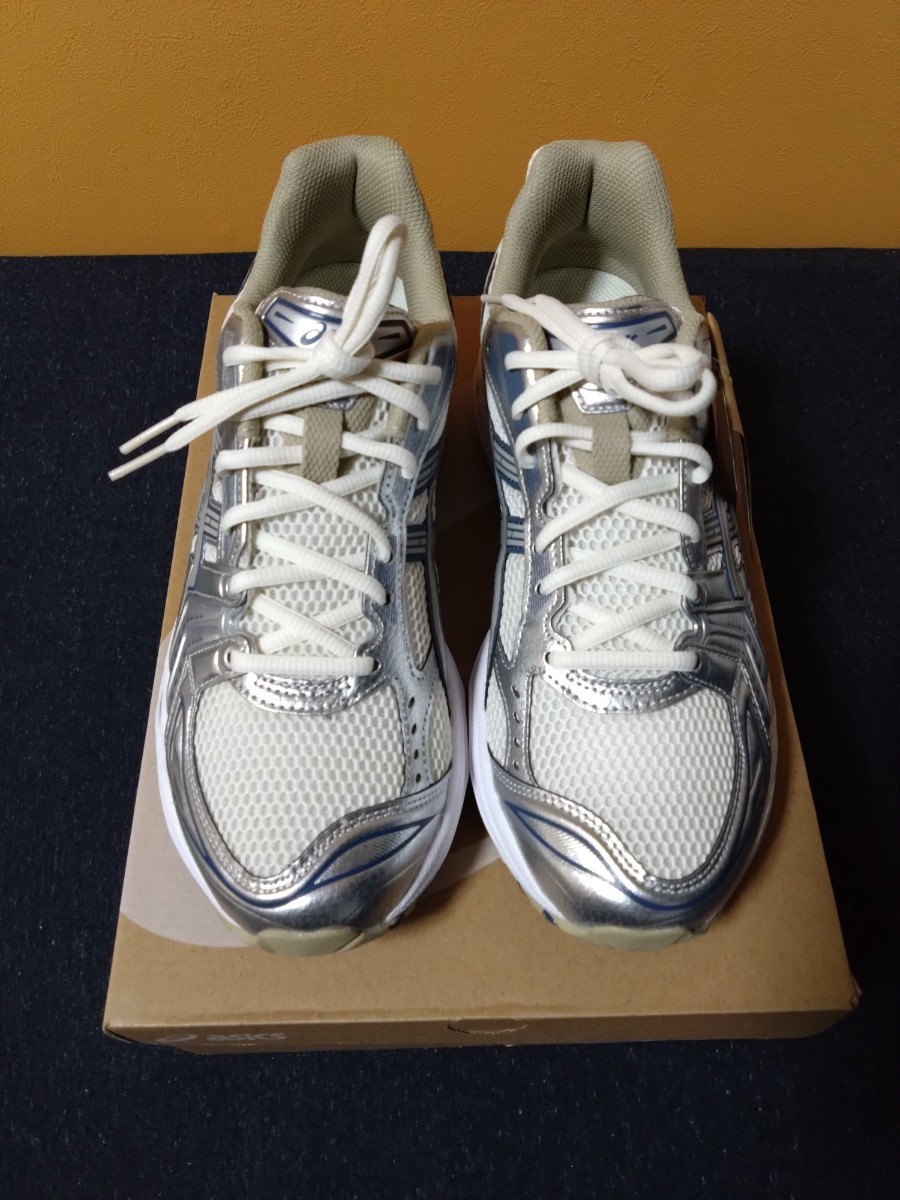 【未使用】asics GEL-KAYANO 14 CREAM/PURE SILVER アシックス カヤノ 27.5cm_画像5