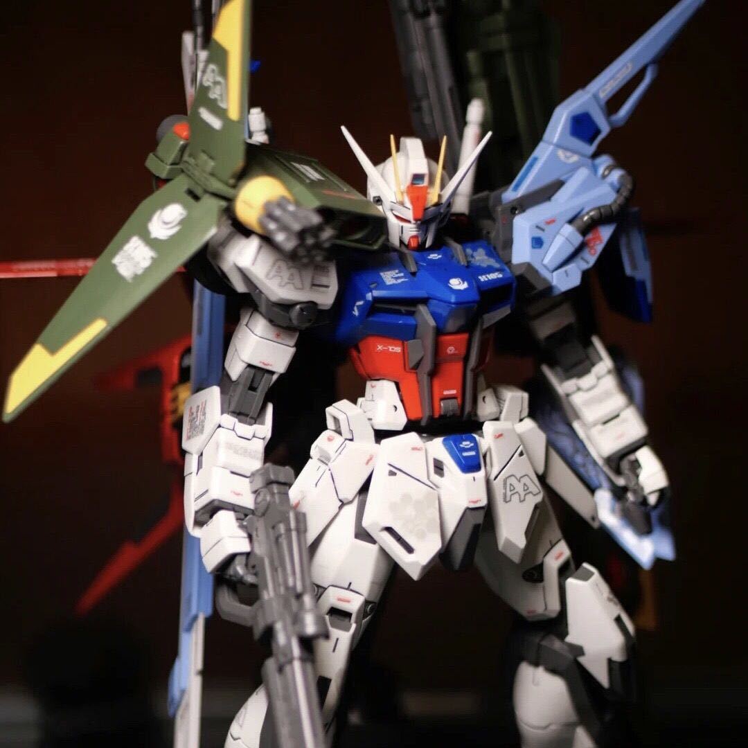 6630A 全装備 1/100 MG ロボットヒーロー DABAN 未組立プラモデル MODEL パーフェクトストライクガンダム ☆_画像7