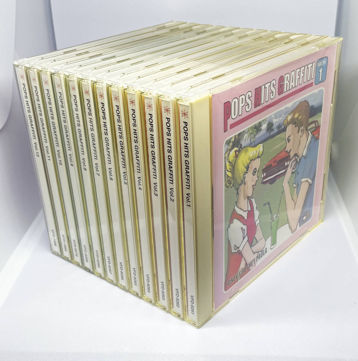 夢のポップス・ヒット・グラフィティ CD 12巻セット　POPS HITS GRAFFITI_画像1