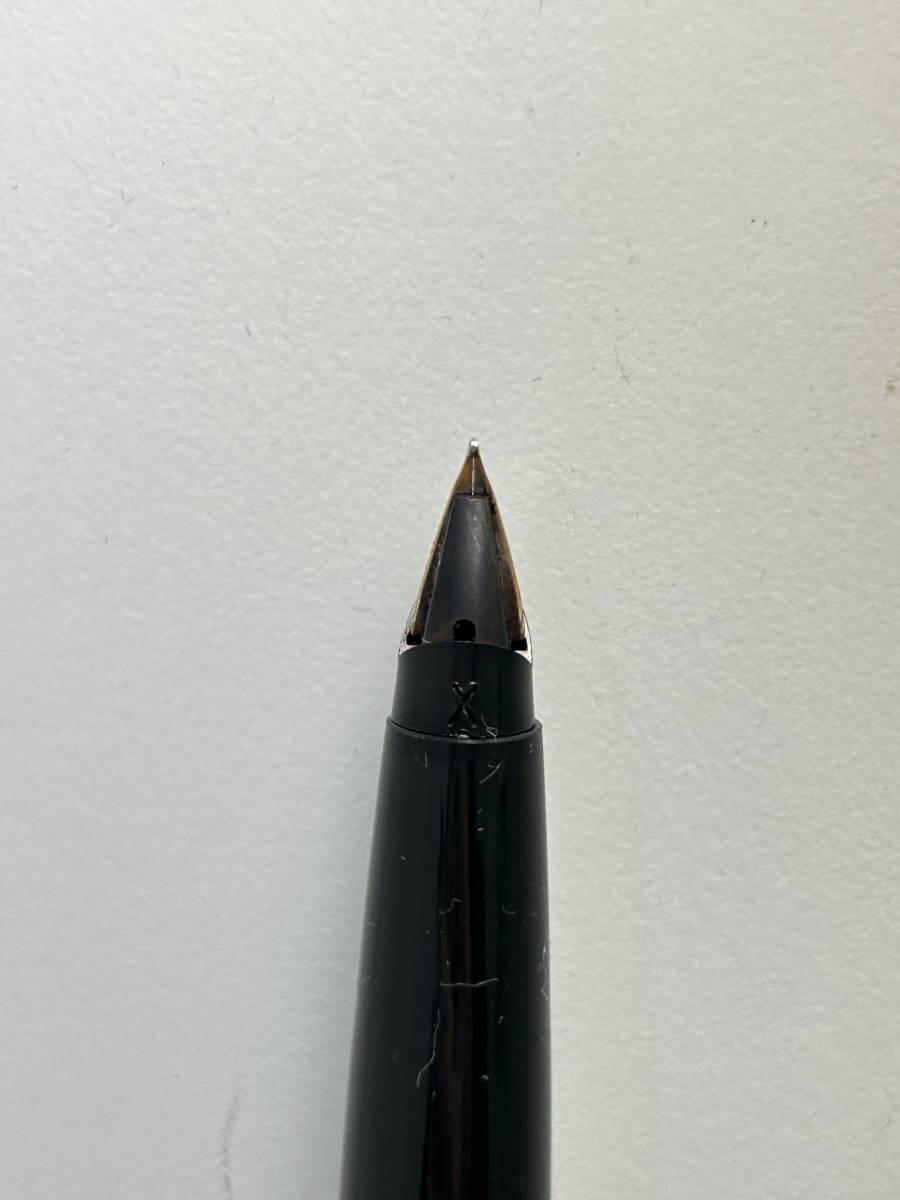 TN0512-75 2436【1円スタート】 万年筆　パーカー　PARKER45　ペン先14K刻印　インクカートリッジ・箱付き　筆記用具　コレクション_画像5