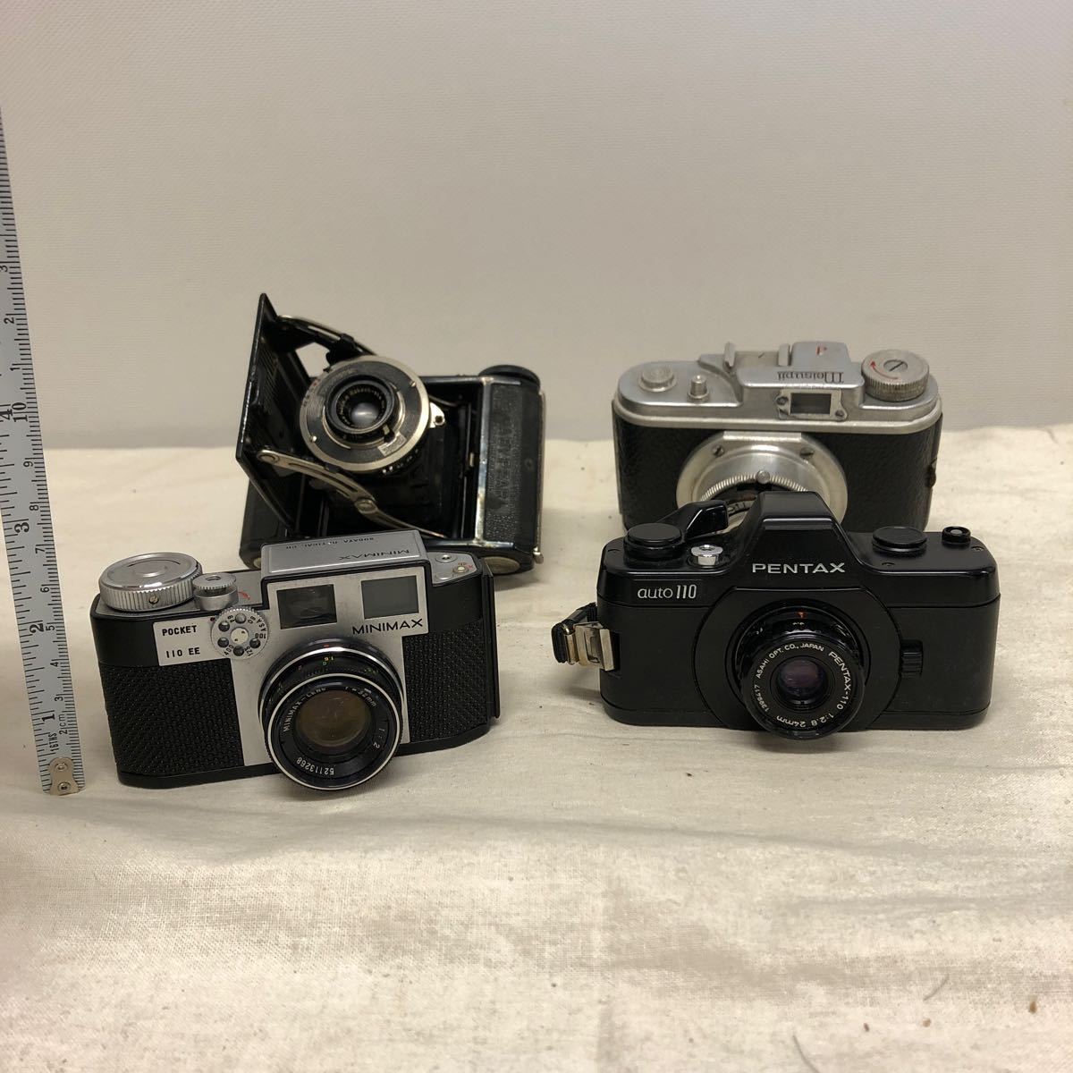 【中古ジャンク品/15】Canon FT他MINIMAX ポケットカメラ110EEなどのミニカメラやレンズ多数まとめて出品_画像4