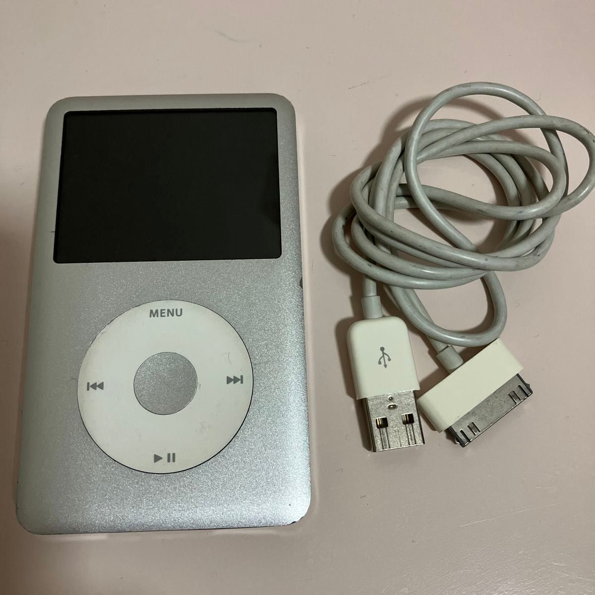 Apple iPod classic 第6世代 120GB ジャンク品 ジャンク品】Apple iPod Classic 第6世代 120GB シルバー 中古