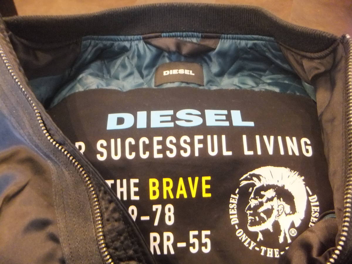 DIESEL(ディーゼル) MA-1ブルゾン ボンバージャケット DIESEL(ディーゼル) MA-1ブルゾン ボンバージャケット