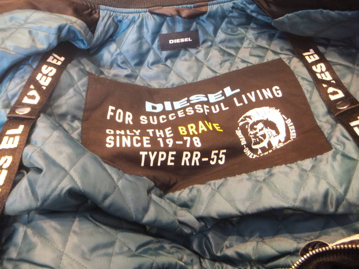 DIESEL(ディーゼル) MA-1ブルゾン ボンバージャケット DIESEL(ディーゼル) MA-1ブルゾン ボンバージャケット