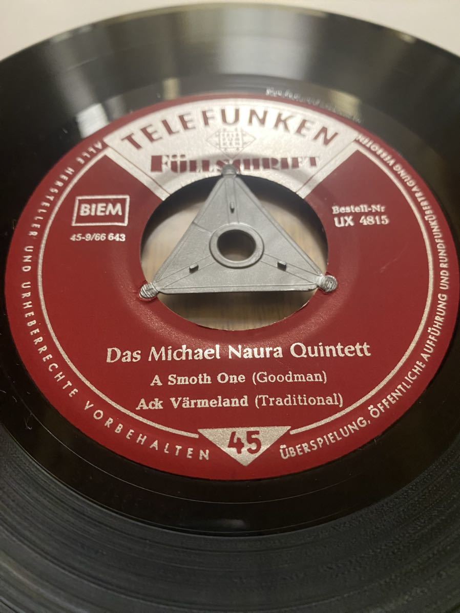 ドイツ・モダンジャズ黄金期を支えたピアニスト極初期作/‘58独Telefunken原盤/ Michael Naura Quintett [S.T.]/Swing/欧州ジャズ/入手困難_画像7