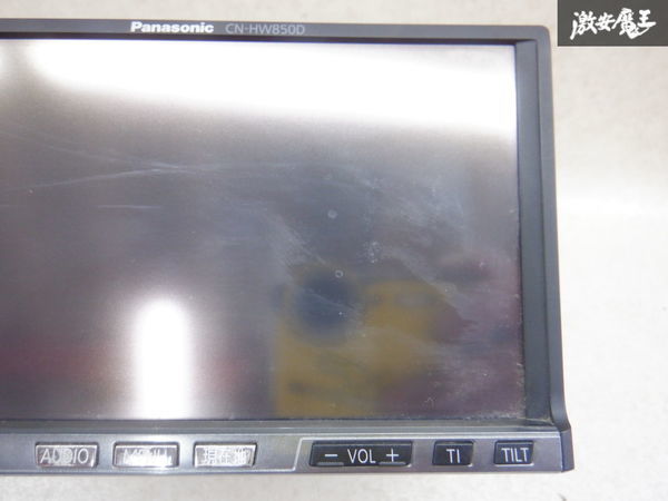 Panasonic パナソニック ストラーダ ナビ カーナビ ナビモニター CD DVD 地デジ CN-HW850D 棚2J12_画像3