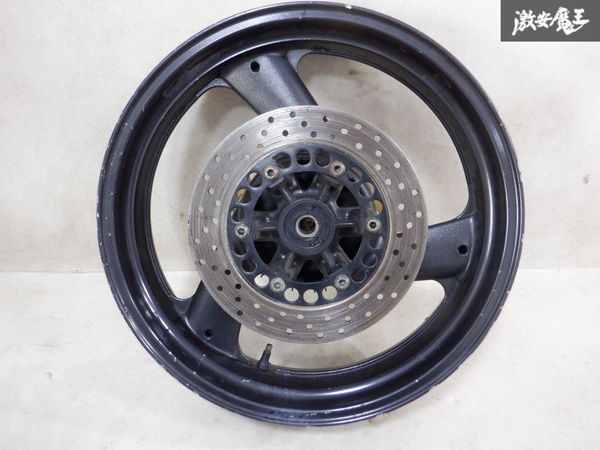 ヤマハ純正 4HM XJR400 リア ホイール 17インチ MT2.50 ブラック 黒 棚1G11