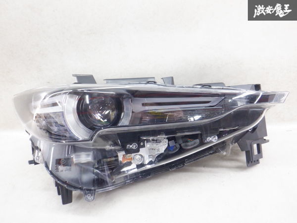 マツダ純正 KF2P KF5P KFEP CX-5 前期 LED ヘッドライト ヘッドランプ 右 右側 運転席側 STANLEY W3953 棚2L12_画像1