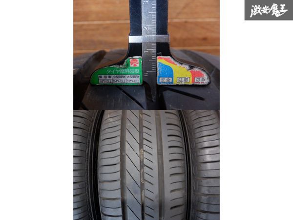 GY グッドイヤー デュラグリップ タイヤ 195/65R15 91S 2018年製 残量約8ｍｍ 4本 セレナ ノア エスクァイア ミニバン ★ 棚1G23_画像3