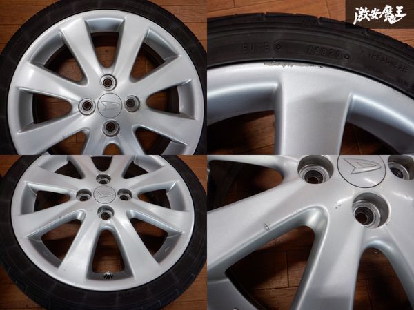 ダイハツ純正 ホイール 16インチ 4.5J +45 4穴 PCD100 タイヤ 165/45R16 ファルケン ZE914 4本 ムーヴ カスタム タント ★ 棚1G21_画像4