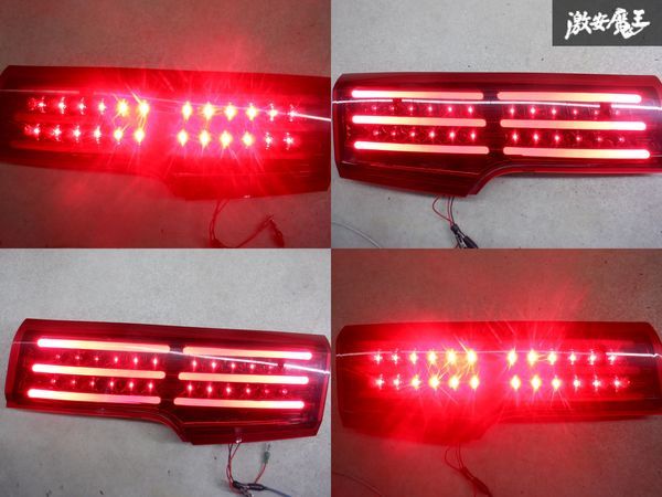 Valenti ヴァレンティ E52 エルグランド LED テール テールランプ テールライト 左右セット 60-1367 棚2D14_画像9