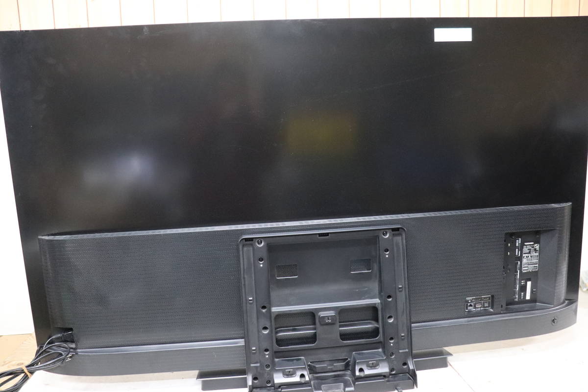 Z99/294 東芝 TOSHIBA REGZA 65X830 65型 有機 EL テレビ 2019年製 地デジ受信OK ジャンク 直接引き取りのみ対応_画像9