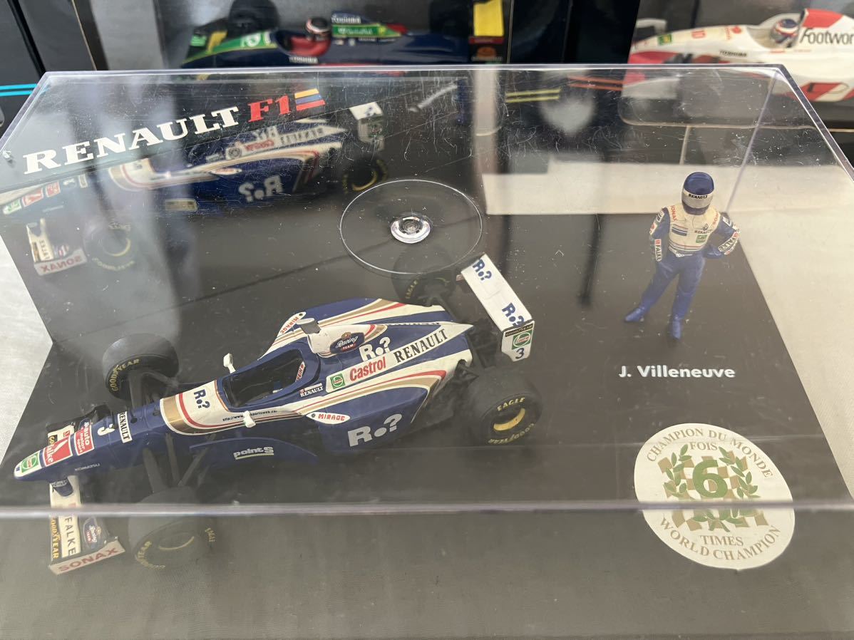 F1 ONYX ミニカー 1/43 まとめ売り レーシング ベネトン ウィリアムズ ルノー フォード