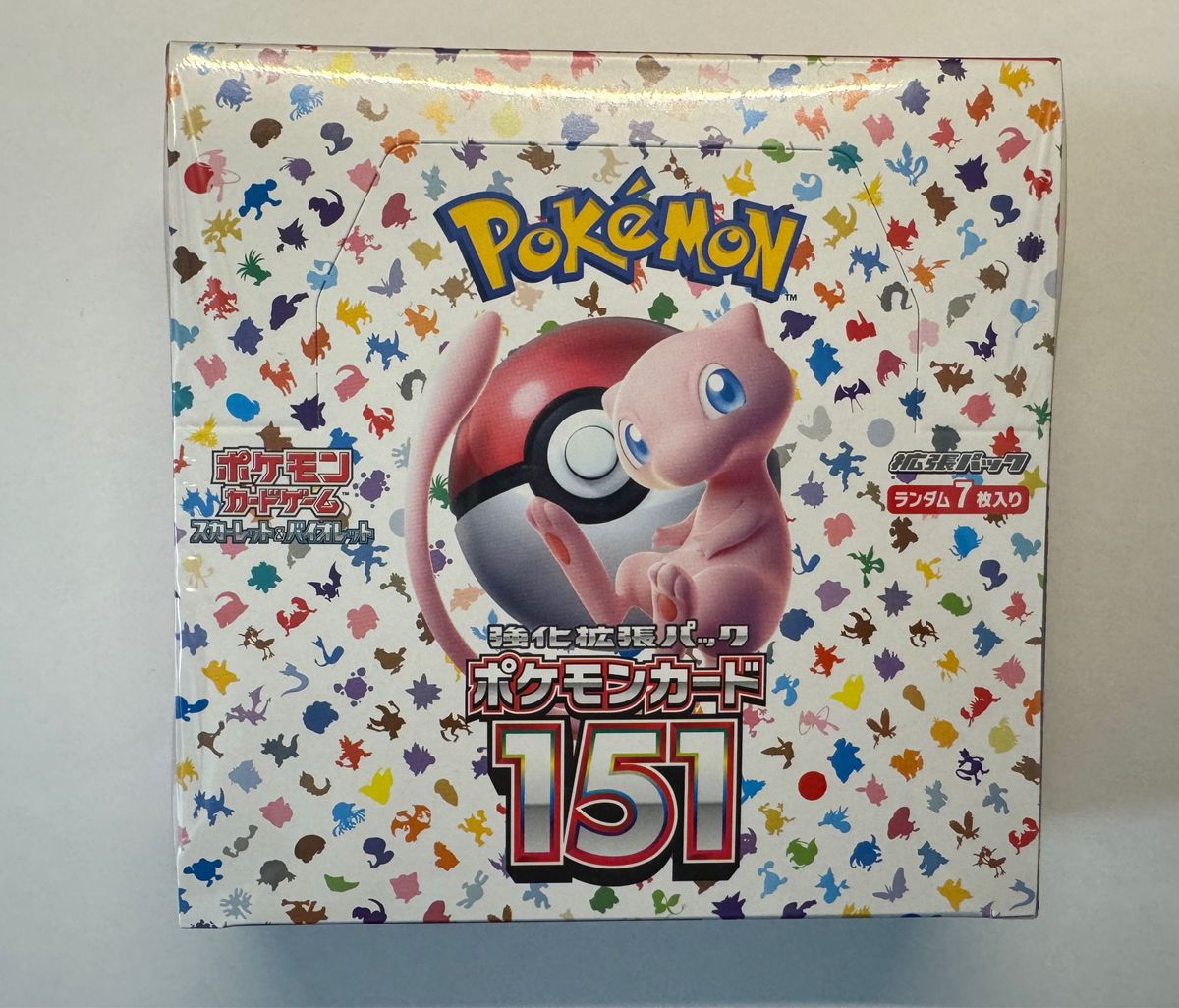 ポケモンカード 強化拡張パック 151 新品未開封品 1BOX イチゴーイチ