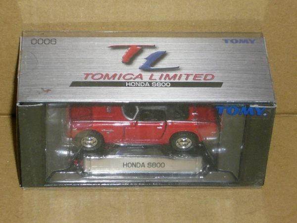 TOMICA LIMITED 6 HONDA S800 赤_画像1