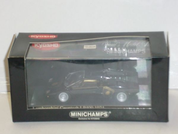 ☆1/43 MINICHAMPS Lamborghini Countach LP400 1974 黒