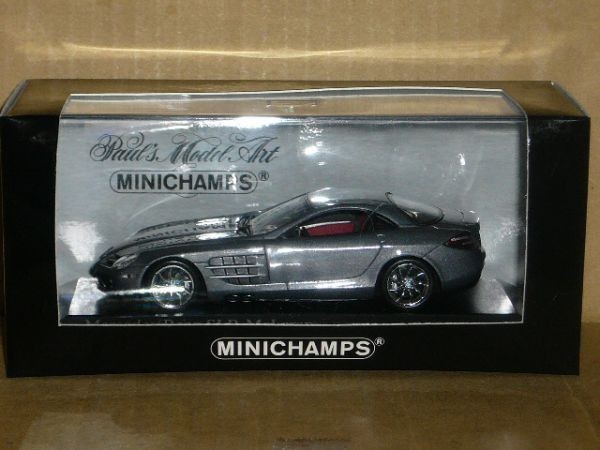 1/43 MINICHAMPS Mercedes-Benz SLR-McLaren 2003ダークシルバー