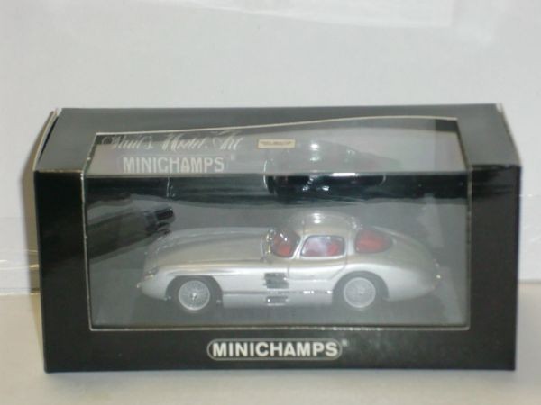 ☆1/43 MINICHAMPS Mercedes 300SLR 'Uhlenhaut'-Coupe 1955 銀