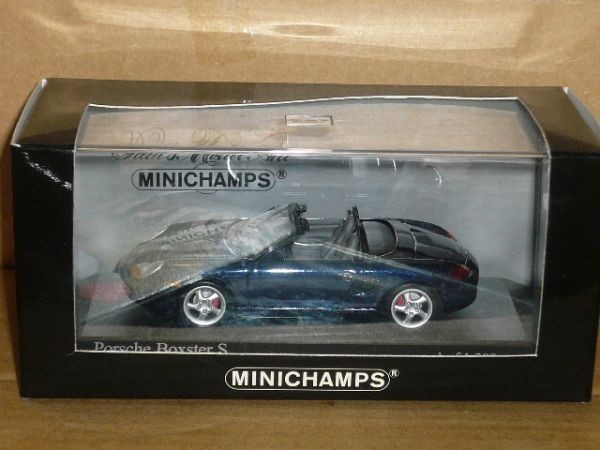 1/43 Mini Champs Porsche Boxster S 1999 青