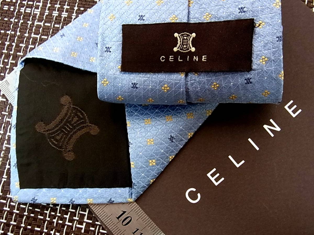 ・ω・ ☆SALE☆4121☆セリーヌ【ＣＥＬＩＮＥ】ネクタイ★の画像1