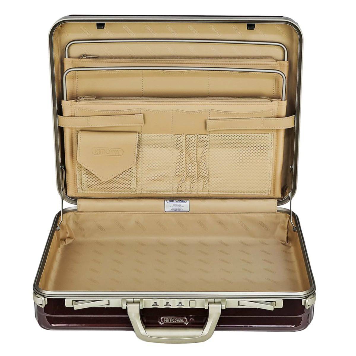 ★新品未使用★RIMOWA(リモワ)/LIMBO(リンボ)/NOTEBOOK L/17L/アタッシュケース/キャリーケース/TSAロック/カルモナレッド/88112340_画像4