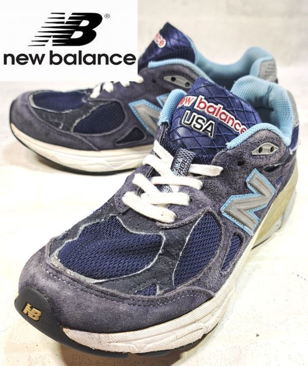 ＃1616☆New balance☆ニューバランス/22ｃｍ/990/シューズ/靴/スニーカー/ウォーキング/ランニング/人気/売り切り_画像1