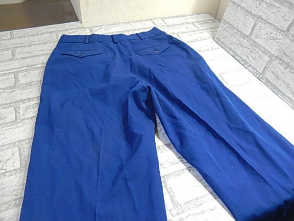 T30 未使用！◆TROUSERS MENS WOOL DRESS PANTS GABERDINE LIGHT BULE◆米軍◆コスプレ！_画像7